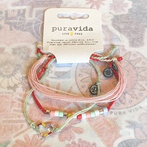 Pura Vida February 2020 “Sweetheart” bracelet club set